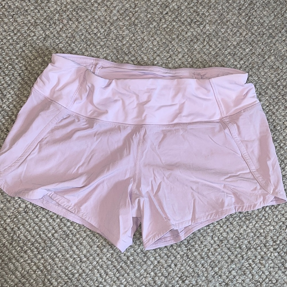 Pink/lilac lulu lemon shorts